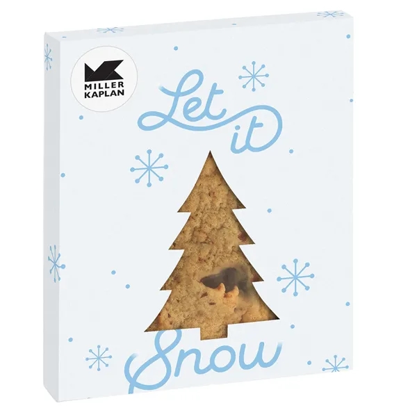 Tree Holiday Window Box with Gourmet Cookie- Chocolate Chip - Tree Holiday Window Box with Gourmet Cookie- Chocolate Chip - Image 0 of 0