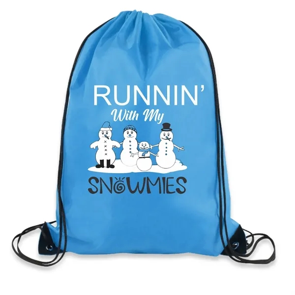 Drawstring Backpack 14" x 18" Full Color - Drawstring Backpack 14" x 18" Full Color - Image 8 of 19