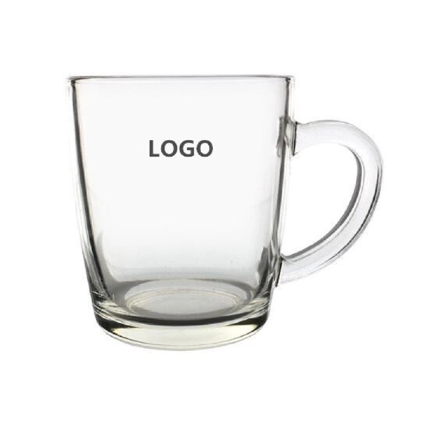 360ML Clear Glass Coffee Mug with Handle - 360ML Clear Glass Coffee Mug with Handle - Image 0 of 0