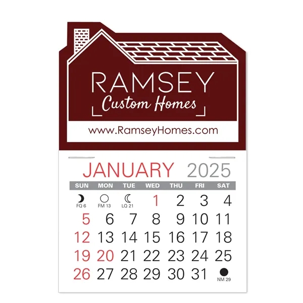 Value Stick Calendar - House Shape - Value Stick Calendar - House Shape - Image 6 of 14