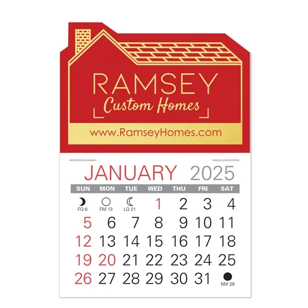 Value Stick Calendar - House Shape - Value Stick Calendar - House Shape - Image 8 of 14