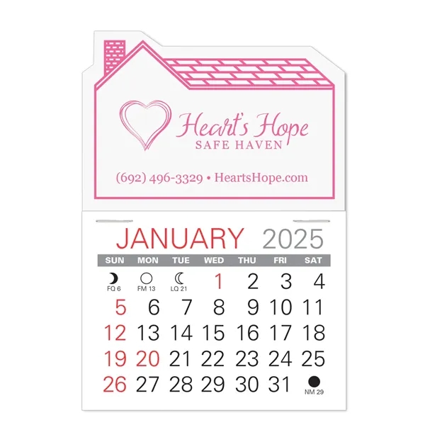 Value Stick Calendar - House Shape - Value Stick Calendar - House Shape - Image 14 of 14