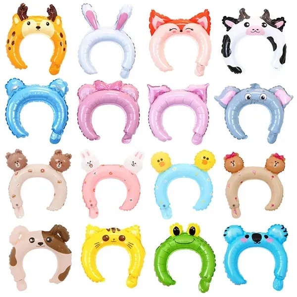 Wildlife Balloon Inflatable Headband - Wildlife Balloon Inflatable Headband - Image 0 of 3