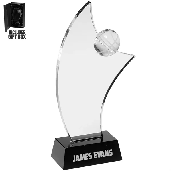 Basketball Crystal Glass Awards - Basketball Crystal Glass Awards - Image 0 of 1