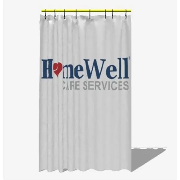 Branded Shower Curtain - Branded Shower Curtain - Image 2 of 3