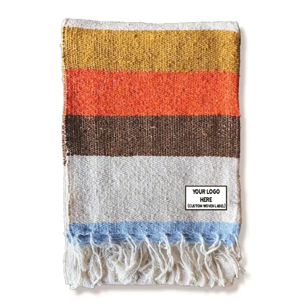 70s - Sustainable Recycled Throw Blanket - 70s - Sustainable Recycled Throw Blanket - Image 0 of 6