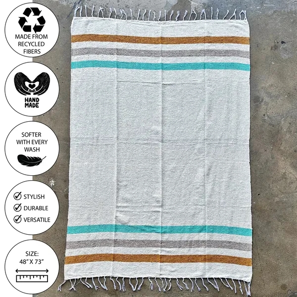 Sol - Sustainable Recycled Throw Blanket - Sol - Sustainable Recycled Throw Blanket - Image 3 of 5