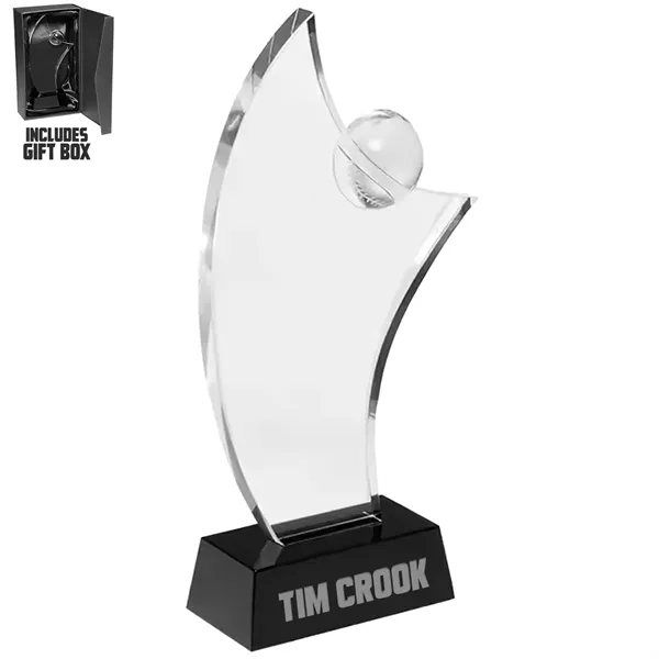 Baseball Crystal Glass Awards - Baseball Crystal Glass Awards - Image 0 of 1