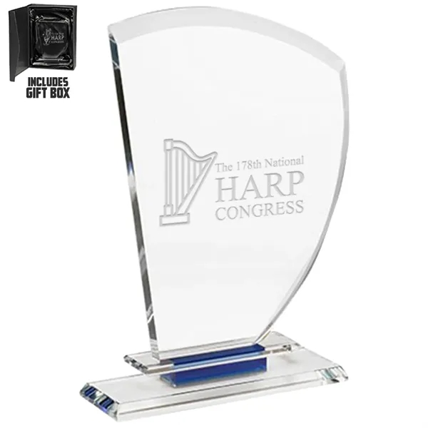 Three Layered Base Harp Crystal Awards - Three Layered Base Harp Crystal Awards - Image 0 of 1