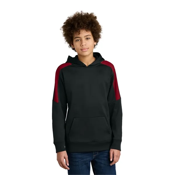 Sport-Tek Youth Sport-Wick Fleece United Pullover Hoodie