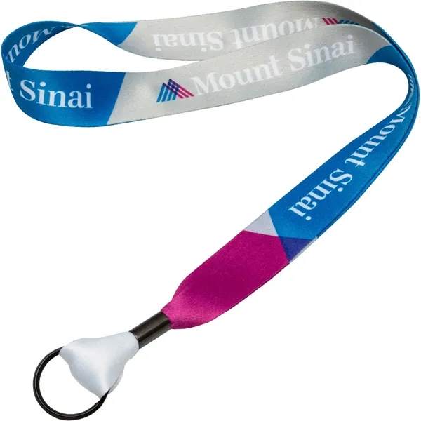 1" Wide Heavy Weight Satin Lanyard