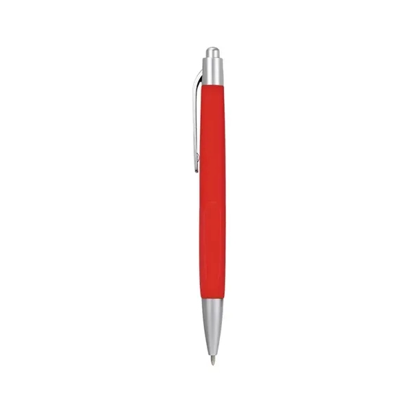 Colored Rubberized Sleek Ballpoint Pens - Colored Rubberized Sleek Ballpoint Pens - Image 6 of 7