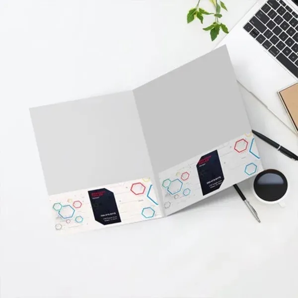 Velvet Soft Touch Presentation Folders - Velvet Soft Touch Presentation Folders - Image 7 of 8