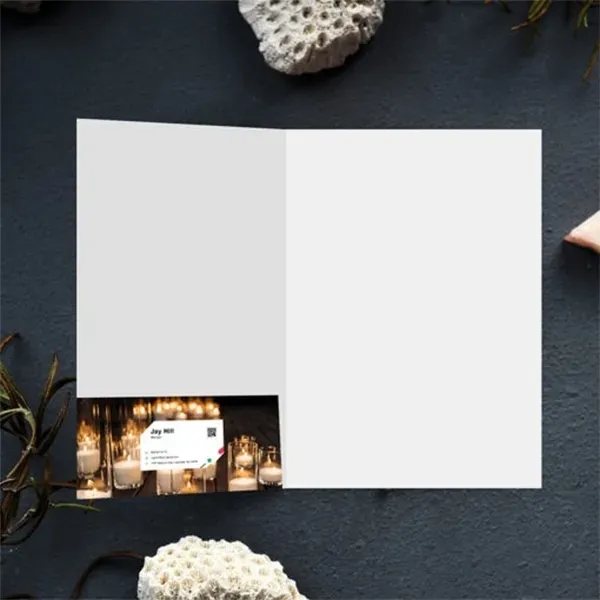 Velvet Soft Touch Presentation Folders - Velvet Soft Touch Presentation Folders - Image 2 of 8