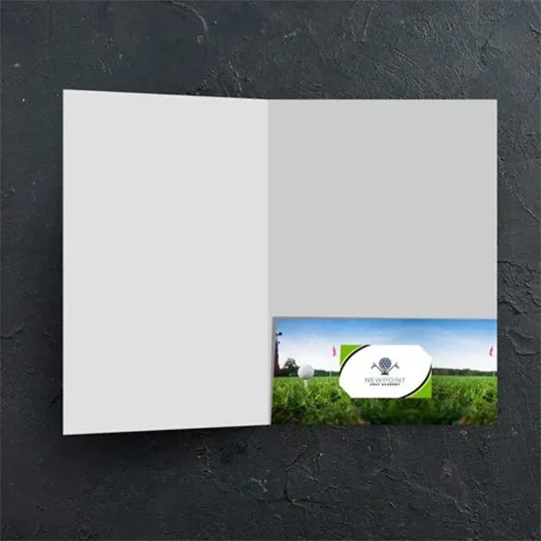 Velvet Soft Touch Presentation Folders - Velvet Soft Touch Presentation Folders - Image 6 of 8