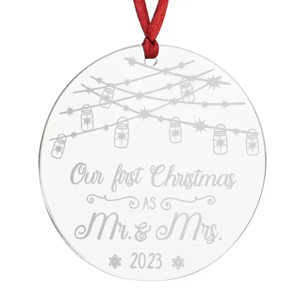 Custom Acrylic UV Printed Ornaments - Custom Acrylic UV Printed Ornaments - Image 5 of 5
