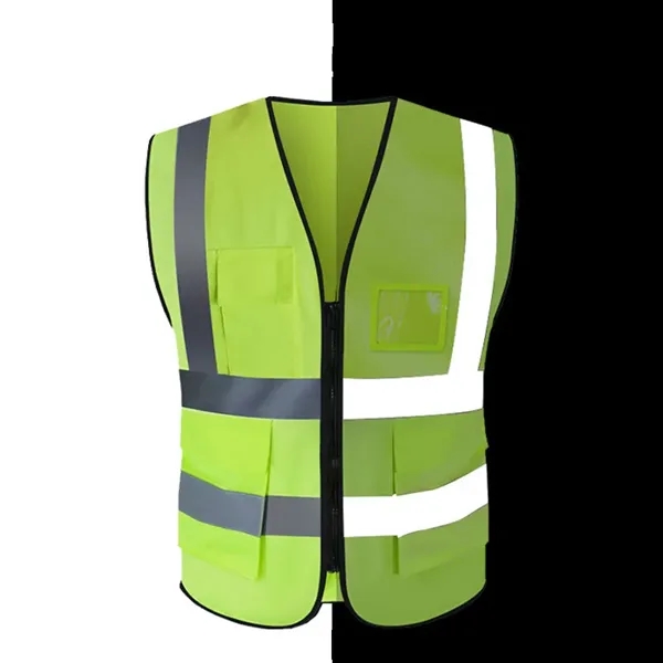 Reflective work Construction Safety Vest - Reflective work Construction Safety Vest - Image 1 of 3