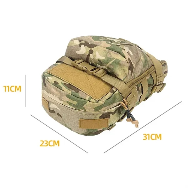 Mini Tactical Hydration Pack Vest Backpack - Mini Tactical Hydration Pack Vest Backpack - Image 6 of 16
