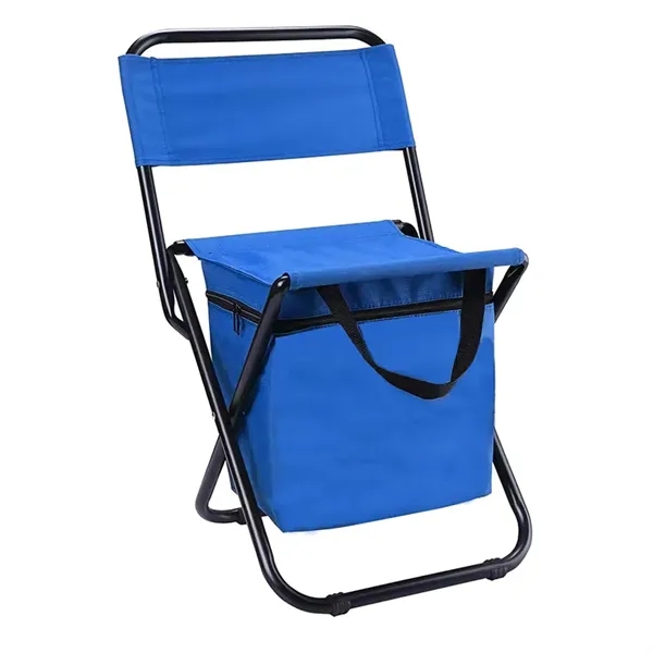 Foldable Fishing Chair with Cooler Bag - Foldable Fishing Chair with Cooler Bag - Image 6 of 8