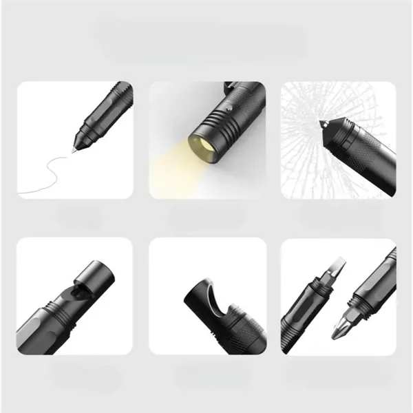 9 IN 1 Tactical Pen - 9 IN 1 Tactical Pen - Image 1 of 4