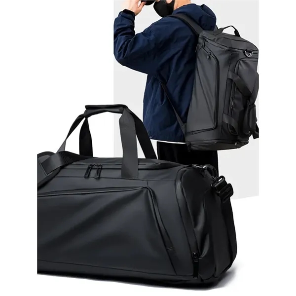 Multi-Function Gym Duffel Bag with Shoulder Straps - Multi-Function Gym Duffel Bag with Shoulder Straps - Image 1 of 2
