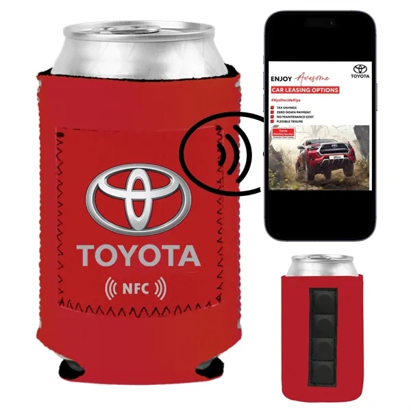 Magic'Tap NFC Magnetic Beverage Holder Sleeve w/ Patch - Magic'Tap NFC Magnetic Beverage Holder Sleeve w/ Patch - Image 0 of 24