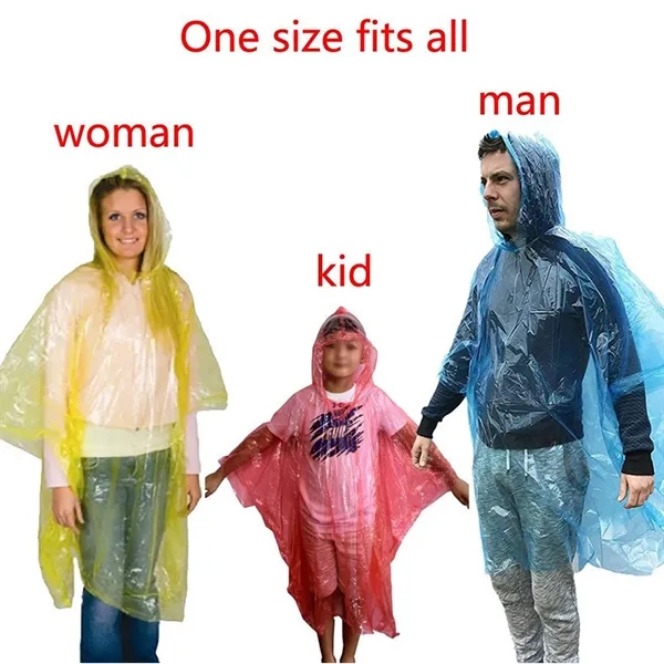 Disposable Portable Raincoat for Waterproof - Disposable Portable Raincoat for Waterproof - Image 1 of 13