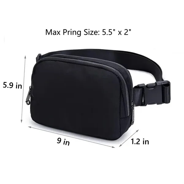 Waterproof Crossbody Waist Pack Belt Bag - Waterproof Crossbody Waist Pack Belt Bag - Image 1 of 14