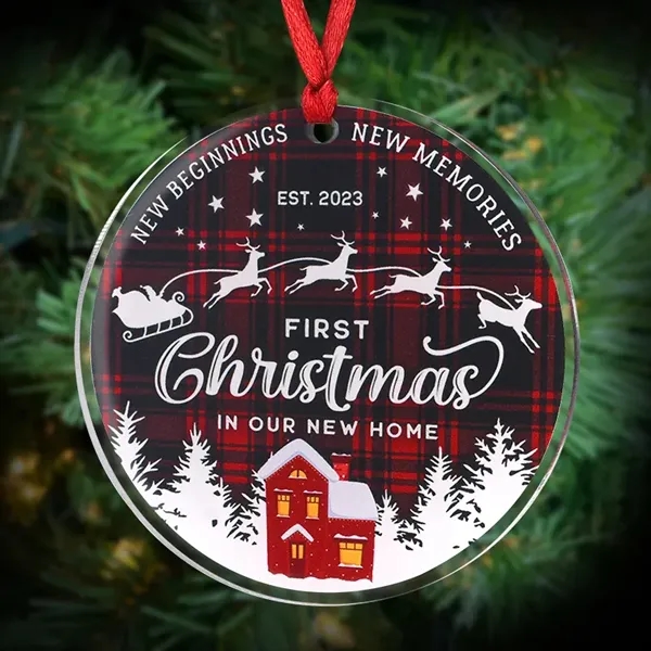 Custom Custom Acrylic UV Printed Ornaments