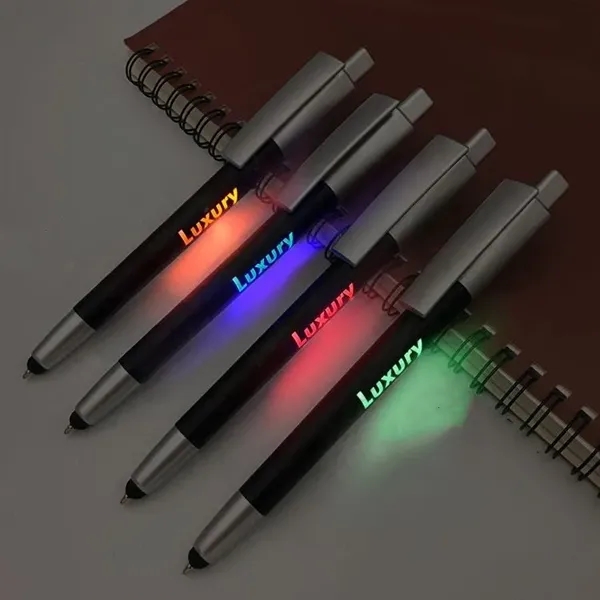LED Light Stylus Ball Pen - LED Light Stylus Ball Pen - Image 1 of 4