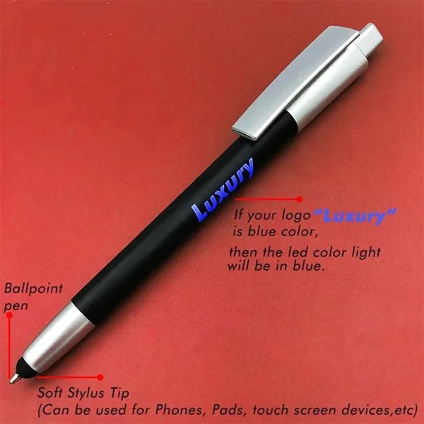 LED Light Stylus Ball Pen - LED Light Stylus Ball Pen - Image 2 of 4