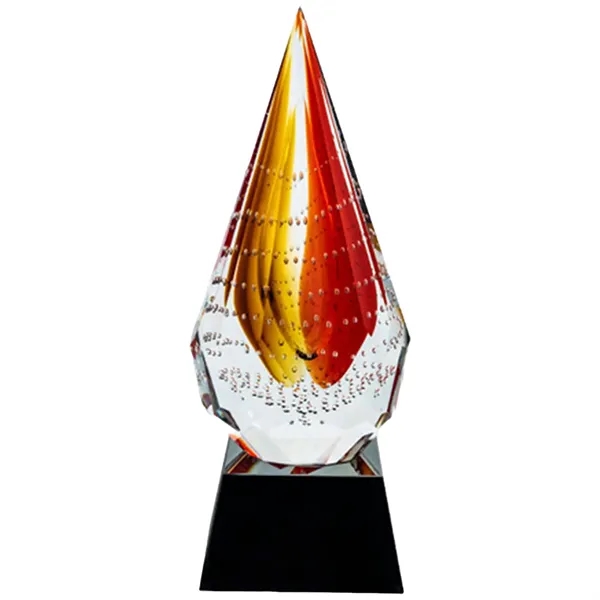 The Red Flare Art Glass Award - The Red Flare Art Glass Award - Image 1 of 1