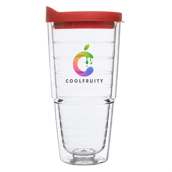 24 oz. Comet Double Wall Solid Acrylic Tumblers - 24 oz. Comet Double Wall Solid Acrylic Tumblers - Image 2 of 2