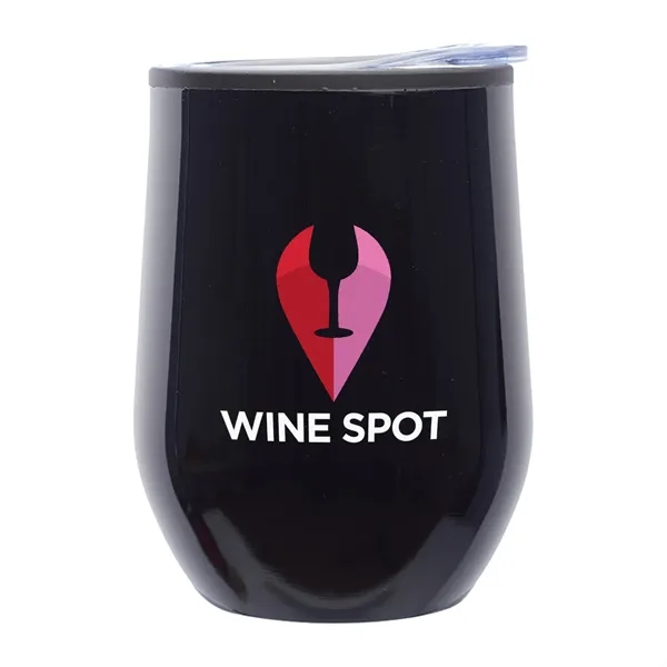 12 oz. Divvy Stainless Steel Stemless Wine Glass - 12 oz. Divvy Stainless Steel Stemless Wine Glass - Image 1 of 8