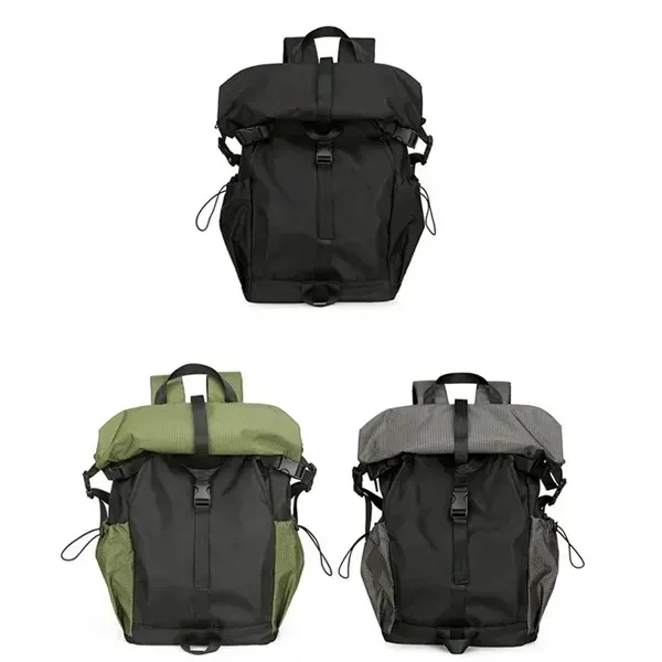 Roll Top Waterproof Backpack - Roll Top Waterproof Backpack - Image 0 of 4