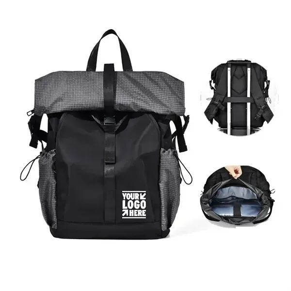 Roll Top Waterproof Backpack - Roll Top Waterproof Backpack - Image 1 of 4