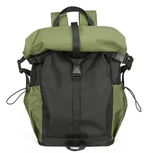 Roll Top Waterproof Backpack - Roll Top Waterproof Backpack - Image 4 of 4