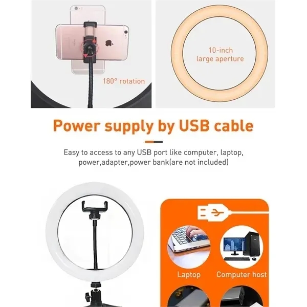 LED Desk Ring Light - LED Desk Ring Light - Image 2 of 5