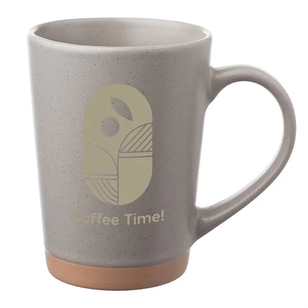 16 oz. Java Speckled Clay Ceramic Mugs (1 Color Imprint) - 16 oz. Java Speckled Clay Ceramic Mugs (1 Color Imprint) - Image 2 of 4