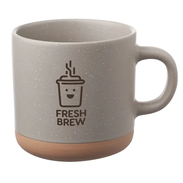 11 oz. Petite Speckled Clay Ceramic Mug (1 Color Imprint) - 11 oz. Petite Speckled Clay Ceramic Mug (1 Color Imprint) - Image 2 of 4