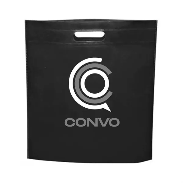 Sleek Non-Woven Tote Bags (2 Color Imprint) - Sleek Non-Woven Tote Bags (2 Color Imprint) - Image 1 of 5