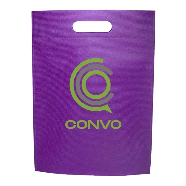 Sleek Non-Woven Tote Bags (2 Color Imprint) - Sleek Non-Woven Tote Bags (2 Color Imprint) - Image 3 of 5
