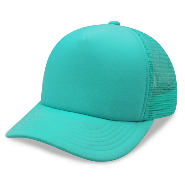 Foam Trucker Cap, 5 Panels,  Mesh Back, Snapback - Foam Trucker Cap, 5 Panels,  Mesh Back, Snapback - Image 41 of 47