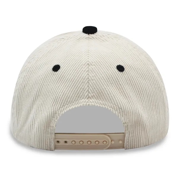 5 Panel Corduroy twotone Snapback Cap - 5 Panel Corduroy twotone Snapback Cap - Image 18 of 23