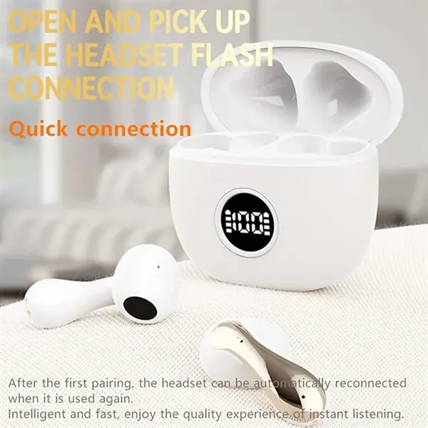 True Wireless Bluetooth Earbuds with Charging Case - True Wireless Bluetooth Earbuds with Charging Case - Image 6 of 8