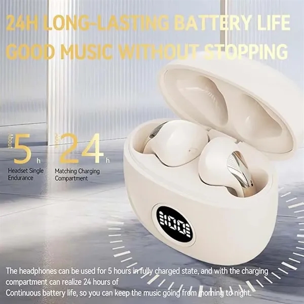 True Wireless Bluetooth Earbuds with Charging Case - True Wireless Bluetooth Earbuds with Charging Case - Image 7 of 8