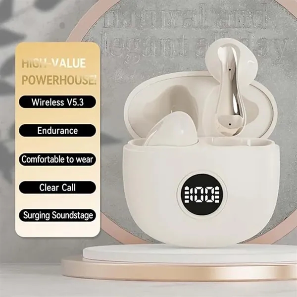 True Wireless Bluetooth Earbuds with Charging Case - True Wireless Bluetooth Earbuds with Charging Case - Image 8 of 8