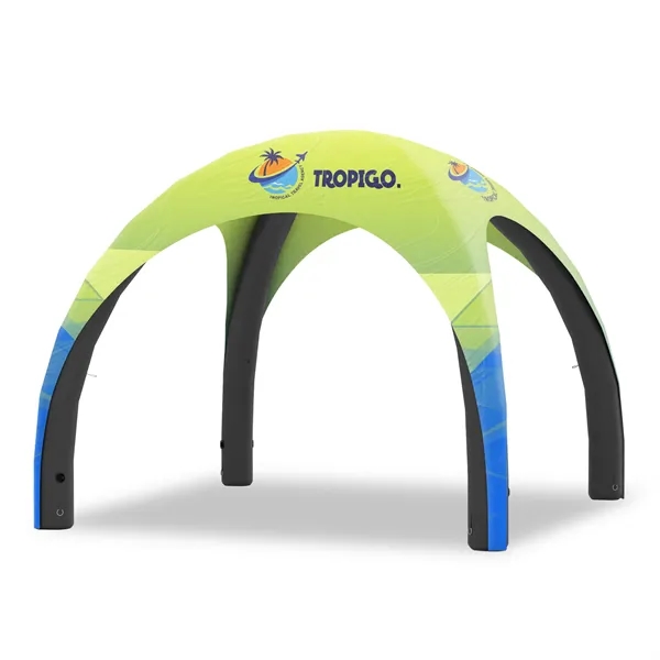 10' Custom Inflatable Spider Tent with 4 legs with Canopy - 10' Custom Inflatable Spider Tent with 4 legs with Canopy - Image 0 of 4