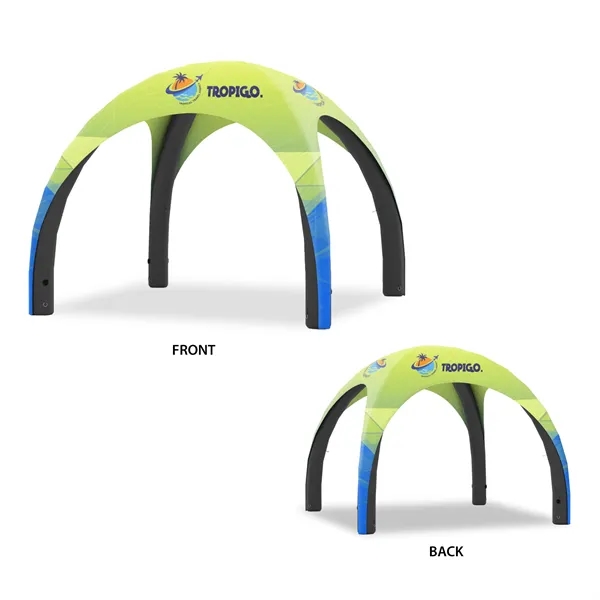 10' Custom Inflatable Spider Tent with 4 legs with Canopy - 10' Custom Inflatable Spider Tent with 4 legs with Canopy - Image 2 of 4
