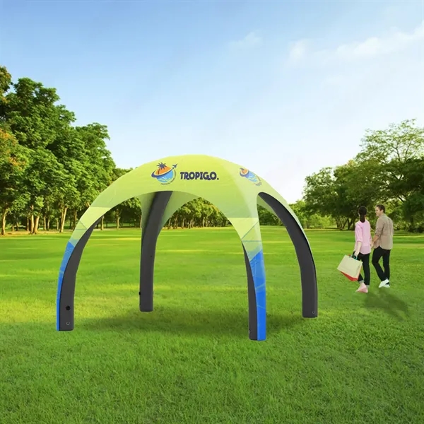 10' Custom Inflatable Spider Tent with 4 legs with Canopy - 10' Custom Inflatable Spider Tent with 4 legs with Canopy - Image 4 of 4